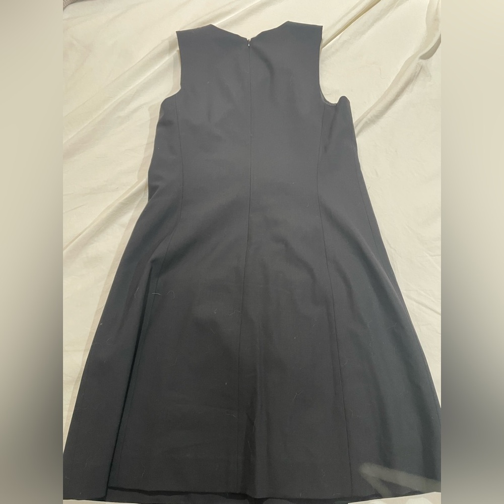 Theory Black Satin Top